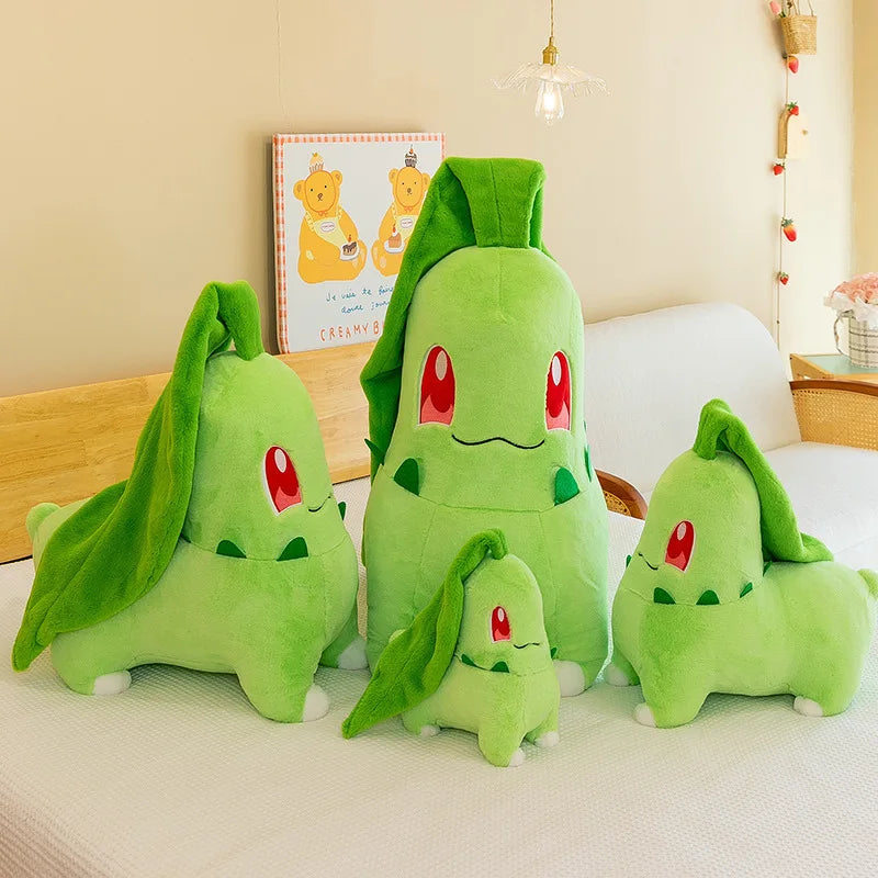 Original Pokemon Chikorita Stuffed Doll 30cm & 45cm