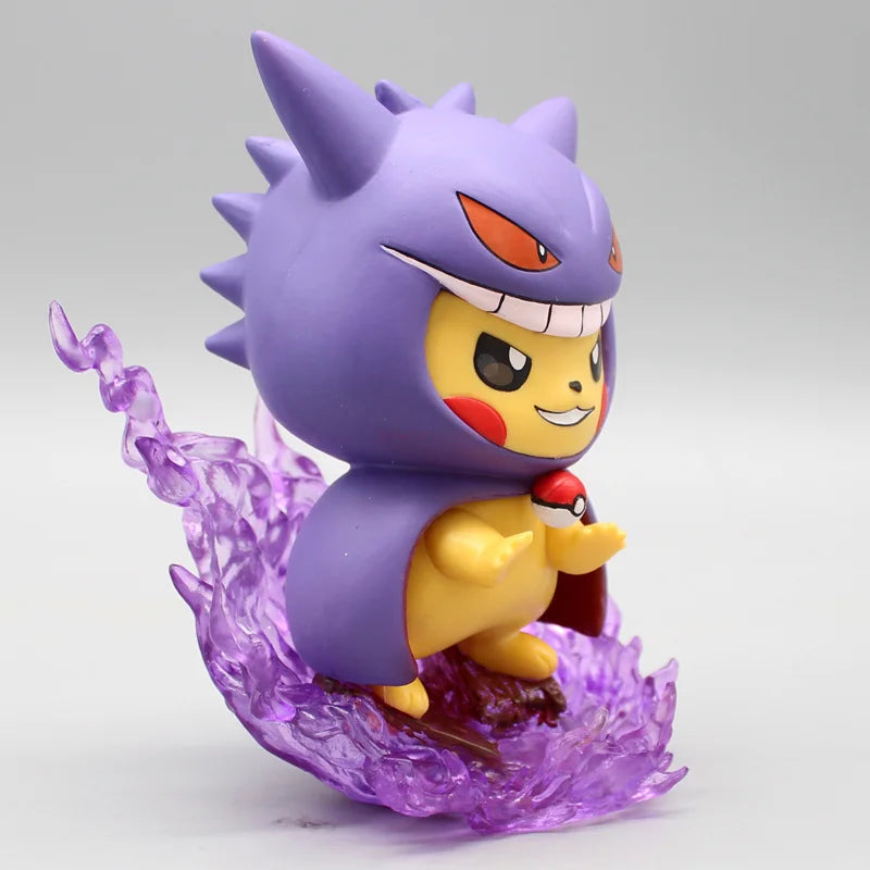Original Pikachu Cosplay Gengar - Cosplay Charizard Pokemon Figure 12cm
