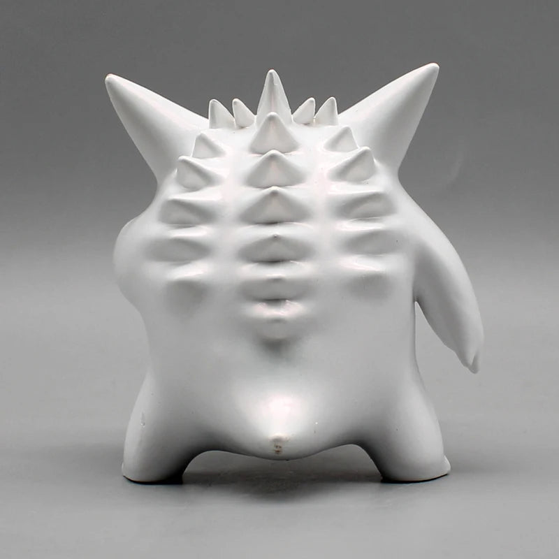 Original Gengar Pokemon Figure White - Dark Purple 9cm