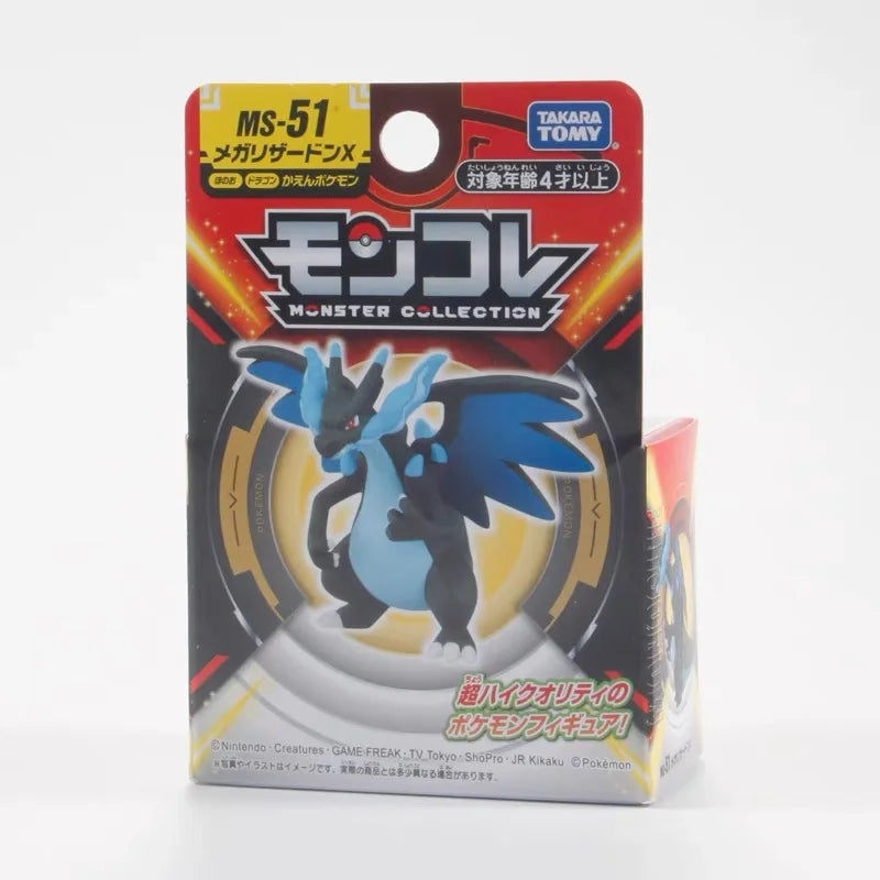 Original Charizard X TOMY Figure MS-51  PVC 5cm