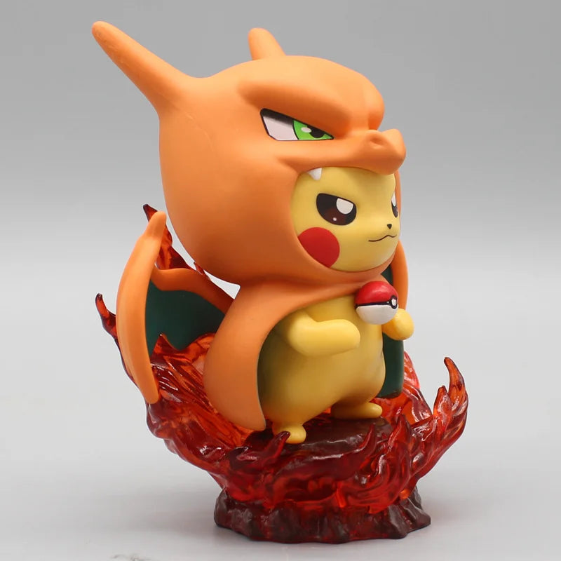 Original Pikachu Cosplay Gengar - Cosplay Charizard Pokemon Figure 12cm
