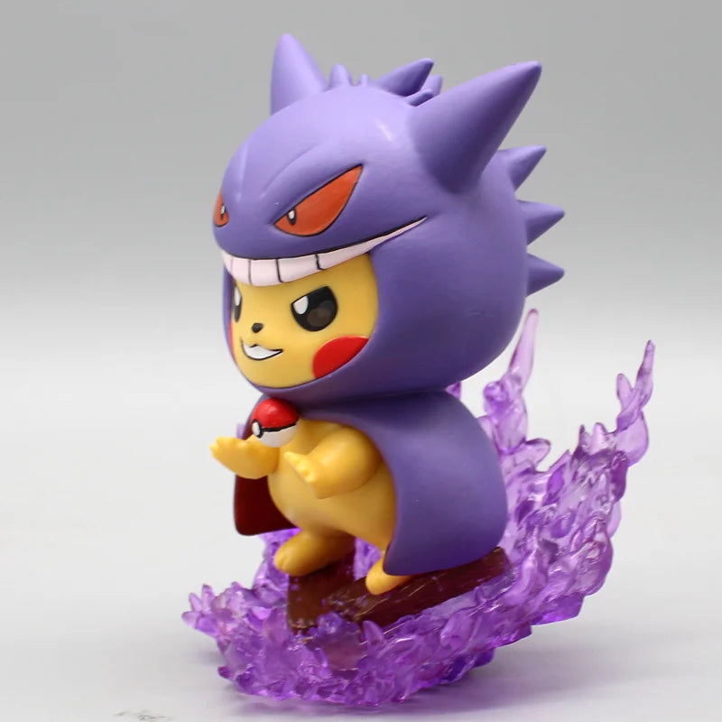 Original Pikachu Cosplay Gengar - Cosplay Charizard Pokemon Figure 12cm