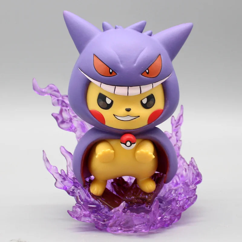Original Pikachu Cosplay Gengar - Cosplay Charizard Pokemon Figure 12cm