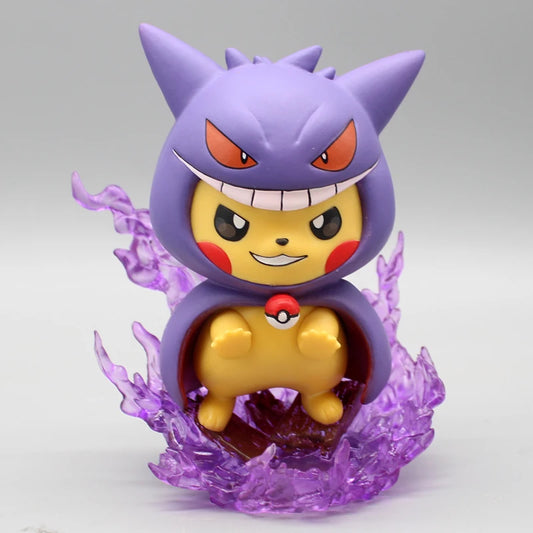Original Pikachu Cosplay Gengar - Cosplay Charizard Pokemon Figure 12cm