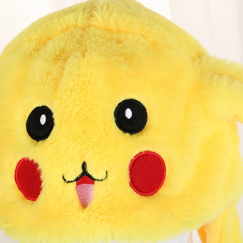 Pokemon Pikachu Plush Bunny Ears Hat